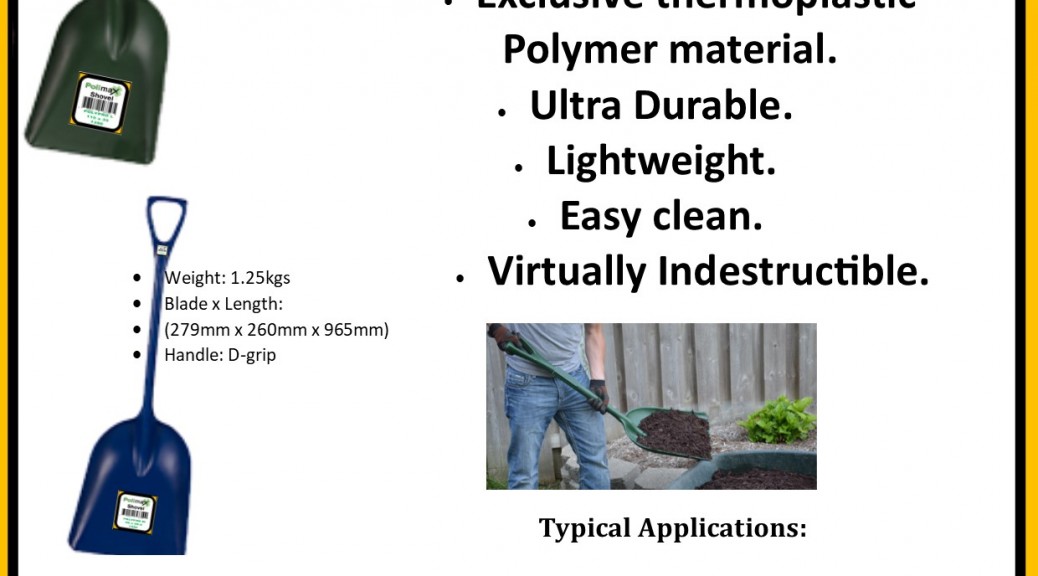 Polimax shovel
